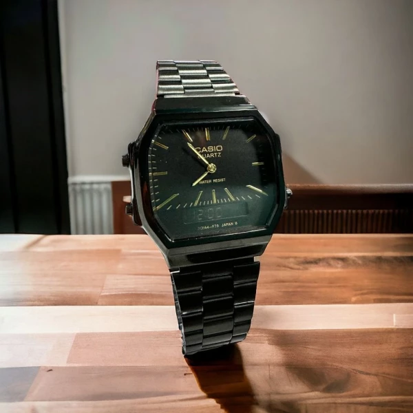 Casio Unissex ponteiro e digital