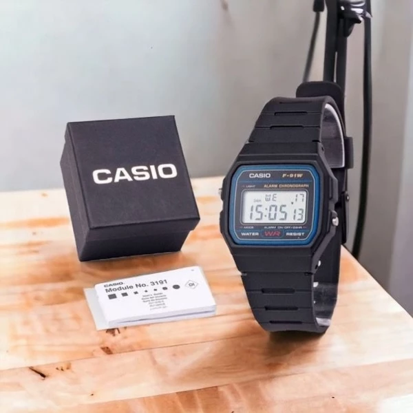 Casio Plástico Unissex  Resistente Água