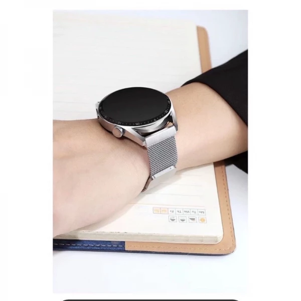 Feminino Pulseira Magnética LED Digital Redondo Resistente Água