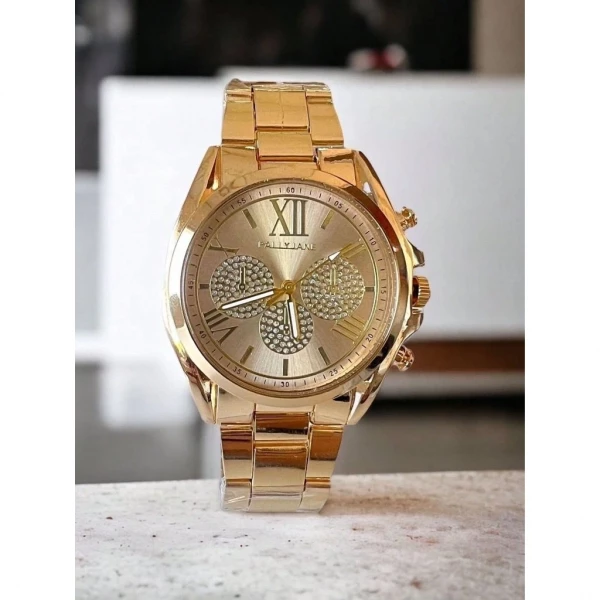 Feminino Pulseira De Metal Resistente Água