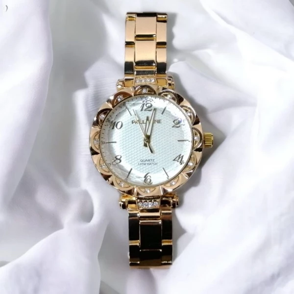 Feminino Pulseira De Metal Resistente Água 