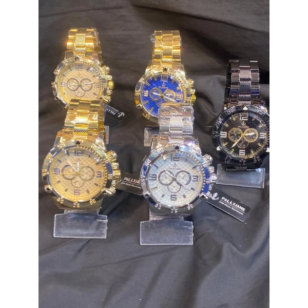Masculino Pallyane Pulseira De Metal Resistente Água