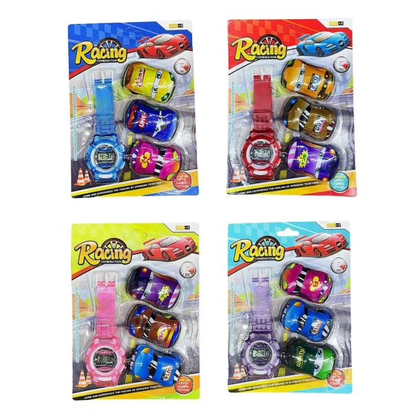 Kit Infantil De Carteira Com 3 carros 