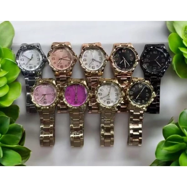 Feminino Metal Strass