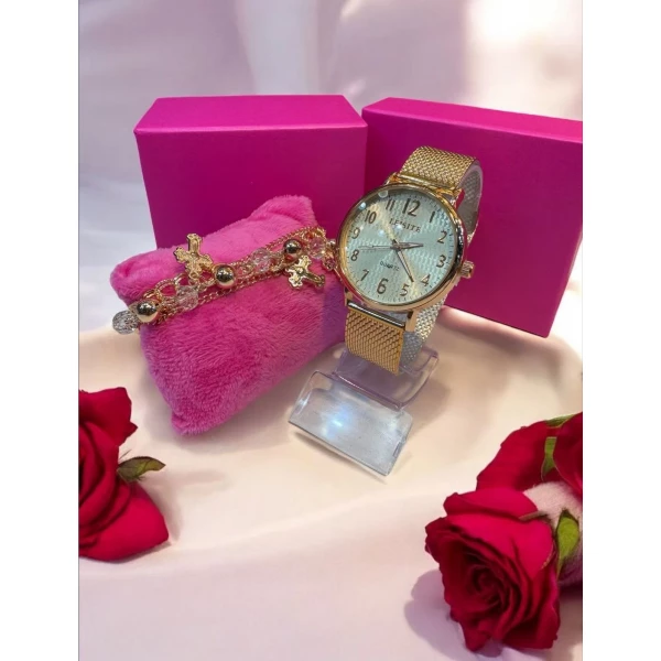 Kit Pulseira De Plastico Rose