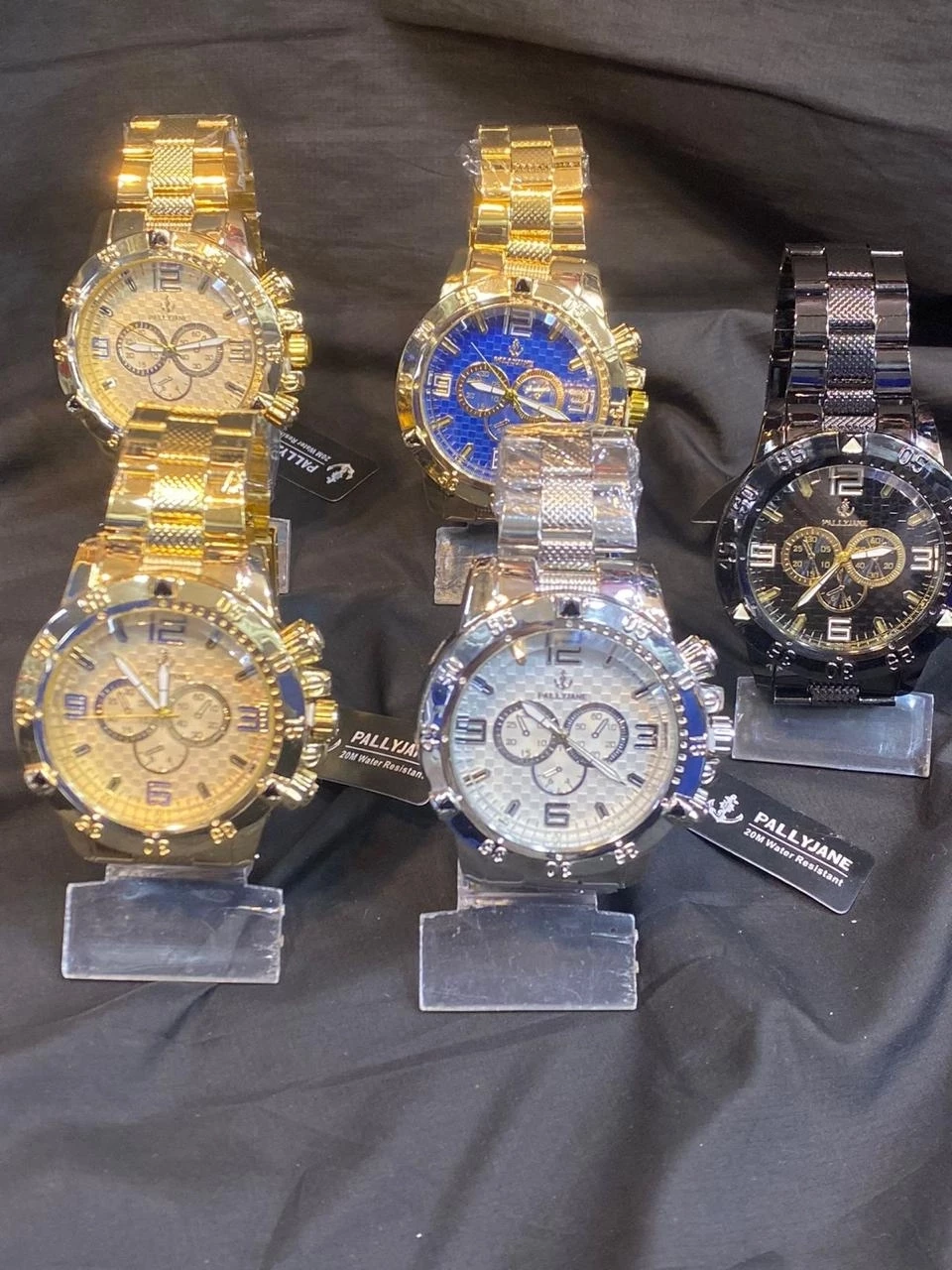 Masculino Pallyane Pulseira De Metal Resistente Água