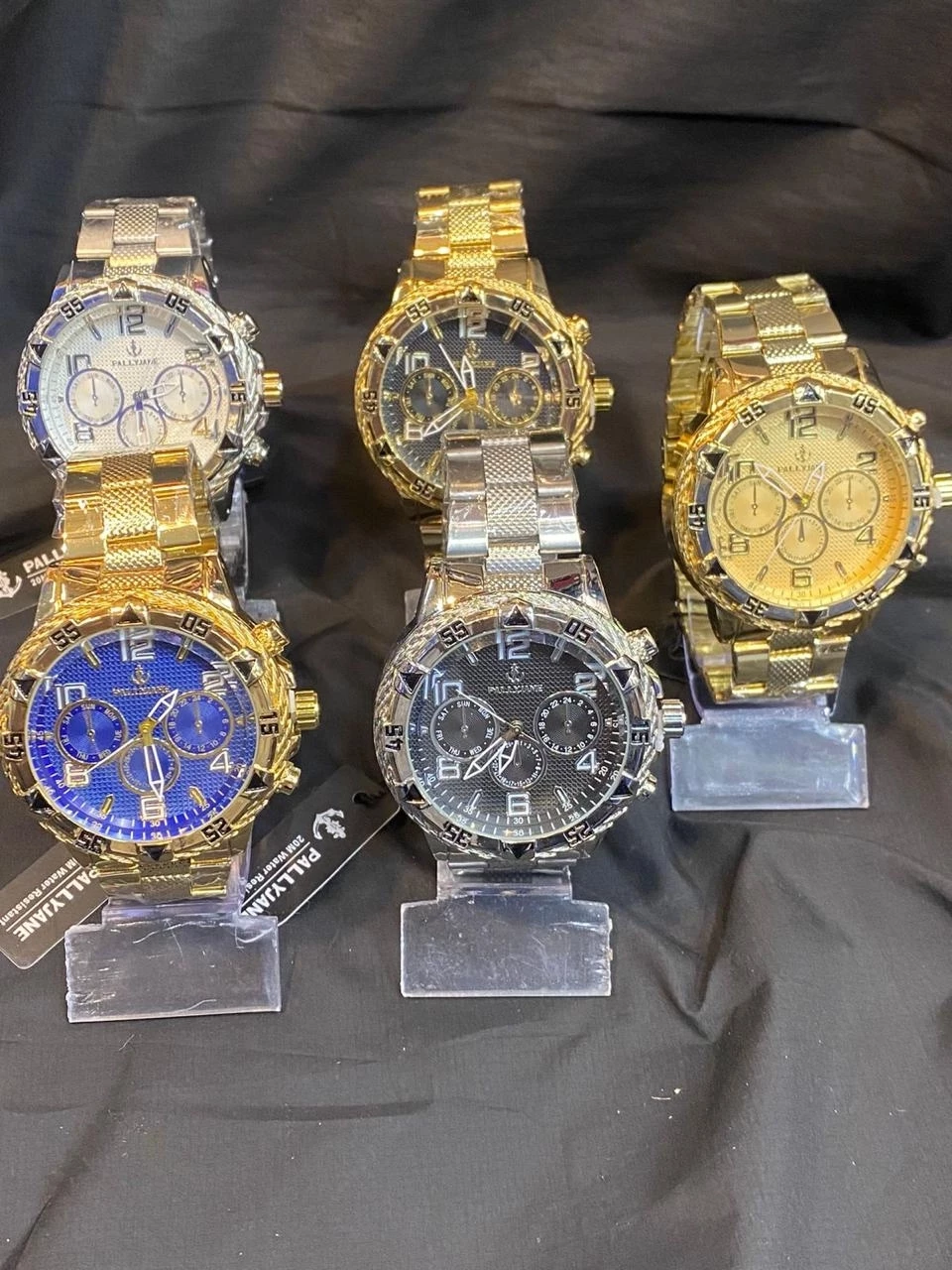 Masculino Pallyane Pulseira De Metal Resistente Água