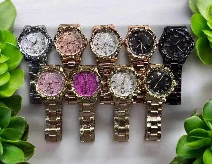Feminino Metal Strass